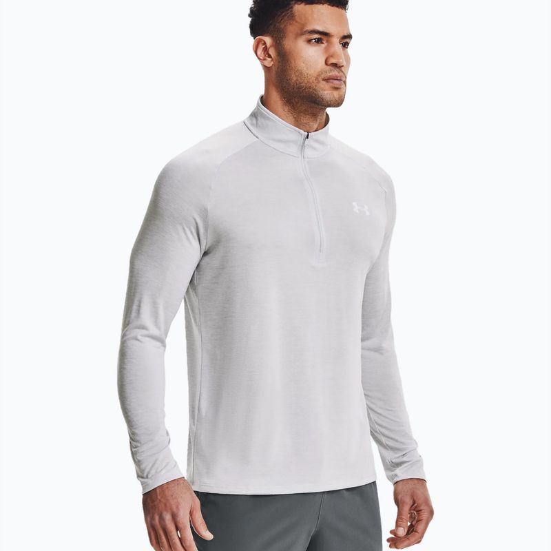 Кофта тренувальна чоловіча Under Armour Tech 2.0 1/2 Zip сіра 1328495-014 7