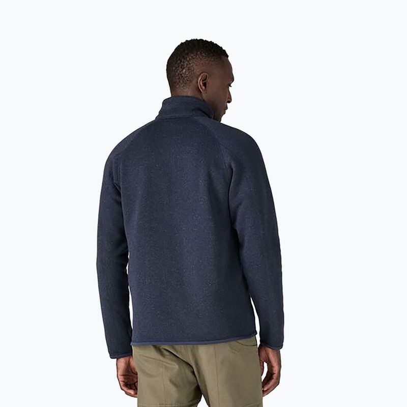Кофта флісова чоловіча Patagonia Better Sweater 1/4 Zip new navy 3