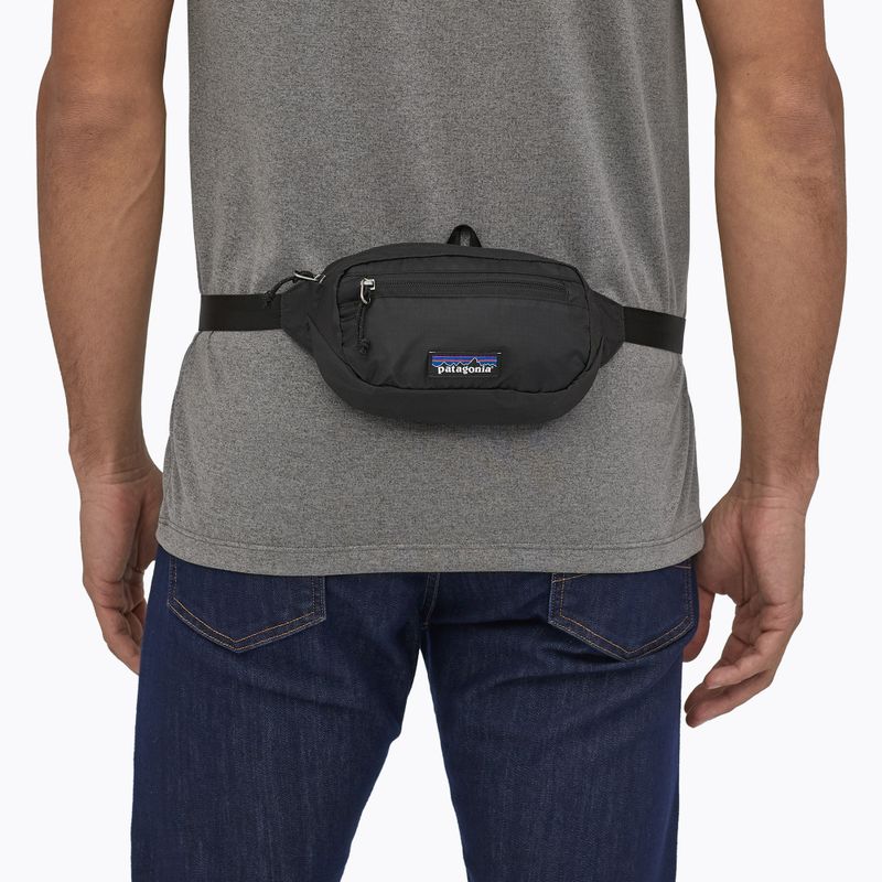 Patagonia Ultralight Black Hole Mini Hip Pack 1 л чорний мішок для нирок 4