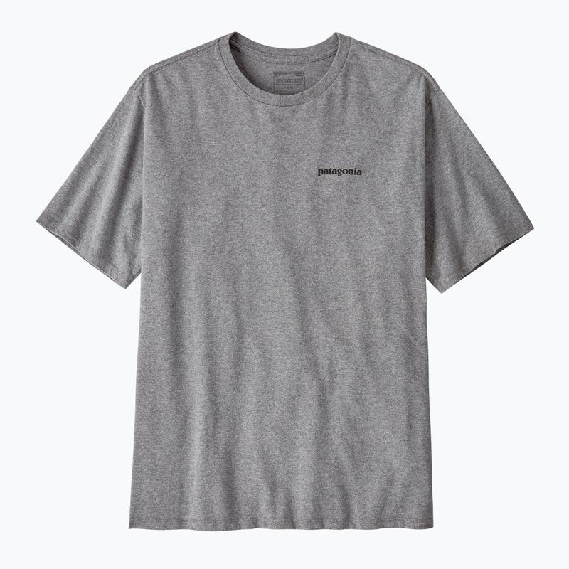 Футболка чоловіча Patagonia P-6 Logo Responsibili-Tee gravel heather 3