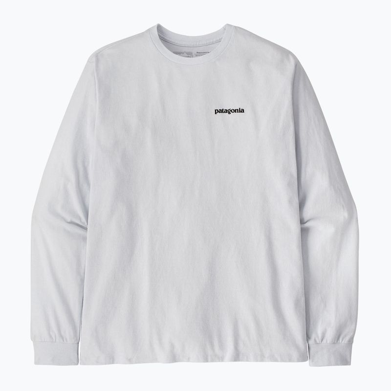 Кофта чоловіча Patagonia P-6 Logo Responsibili white 3