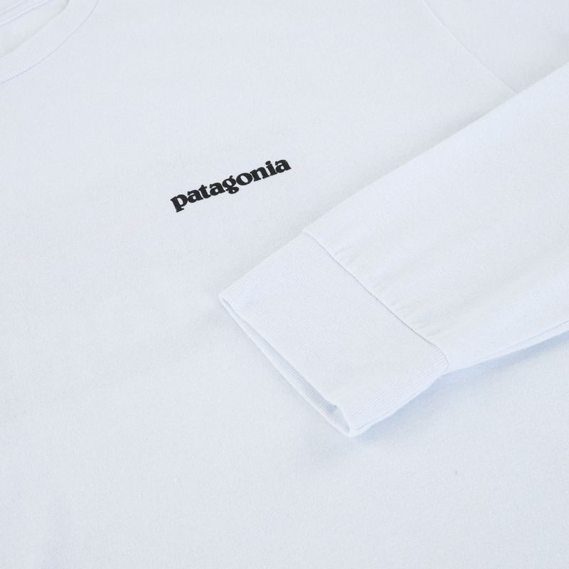 Кофта чоловіча Patagonia P-6 Logo Responsibili white 3
