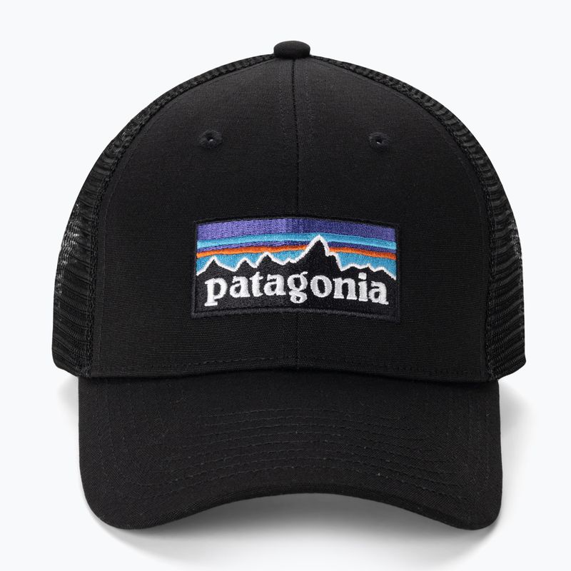 Бейсболка Patagonia P-6 Logo LoPro Trucker black 4