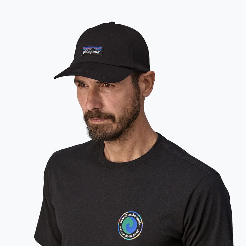 Кепка Patagonia P-6 Label Trad black 3