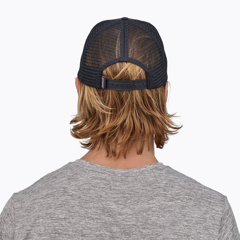 Бейсболка Patagonia P-6 Logo Trucker navy blue 5