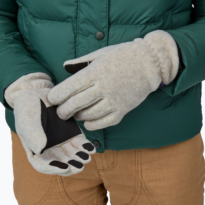 Рукавиці трекінгові Patagonia Synch oatmeal heather 3