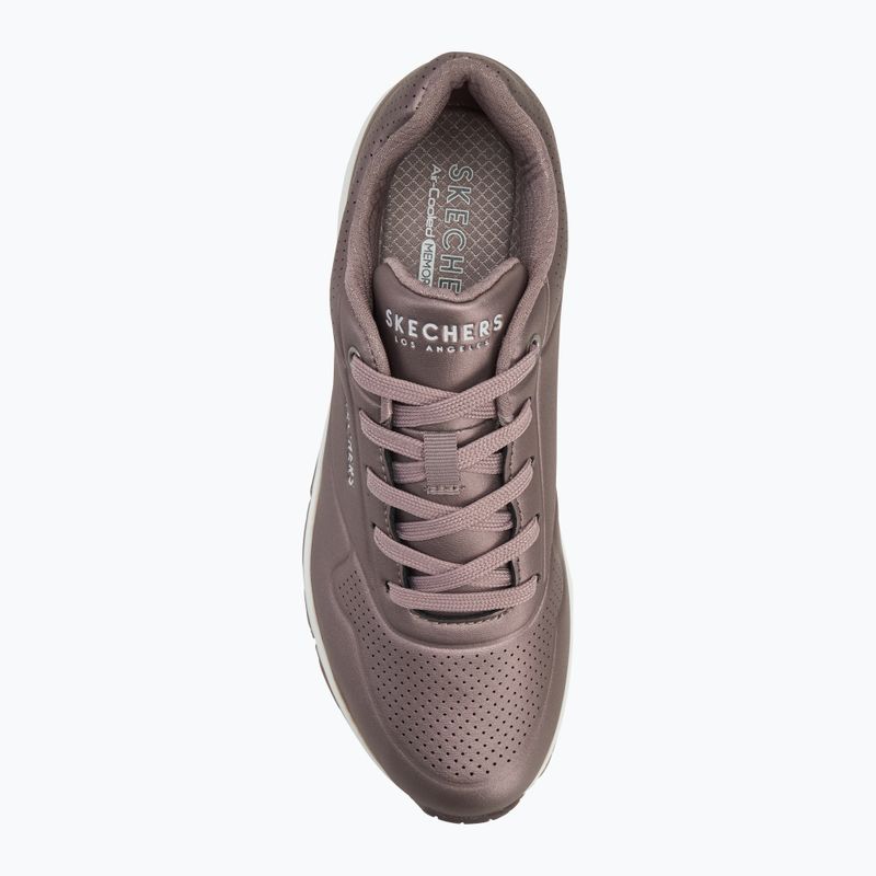 Жіночі туфлі SKECHERS Uno Rose Bold олов'яні 5