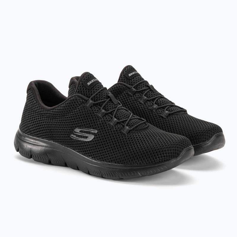 Кросівки тренувальні жіночі SKECHERS Summits black 4
