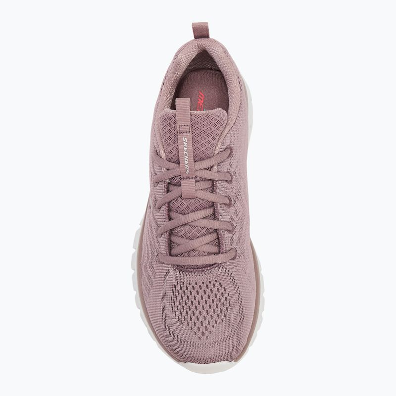 Жіночі тренувальні кросівки SKECHERS Graceful Get Connected лавандовий 5