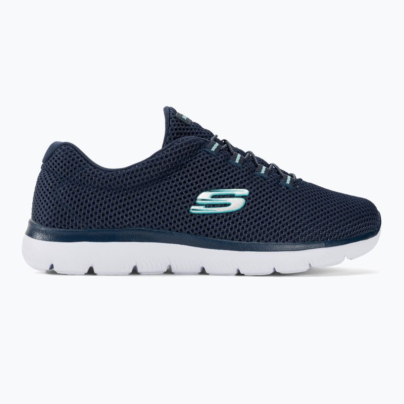 Кросівки тренувальні жіночі SKECHERS Summits navy/light blue 2
