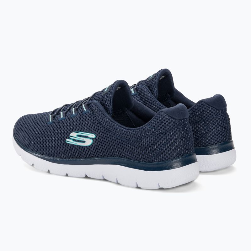 Кросівки тренувальні жіночі SKECHERS Summits navy/light blue 3