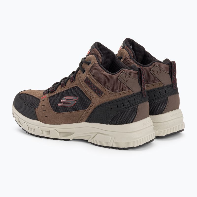 Чоловічі трекінгові черевики SKECHERS Oak Canyon Ironhide шоколадні 3