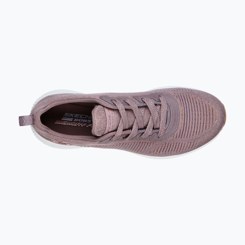 Кросівки жіночі SKECHERS Bobs Squad Glam League mauve 10