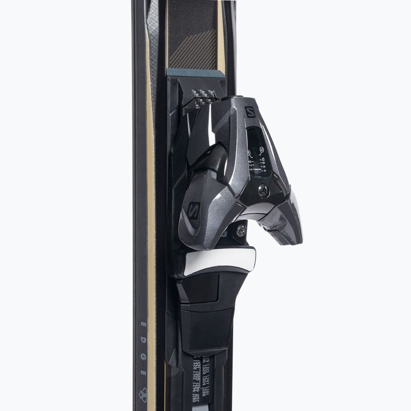 Лижі гірські Salomon S Force Ti Bold + Z12 чорні L41675400 6