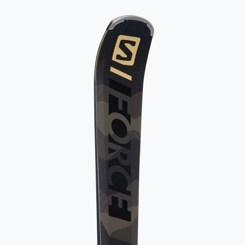 Лижі гірські Salomon S Force Ti Bold + Z12 чорні L41675400 8