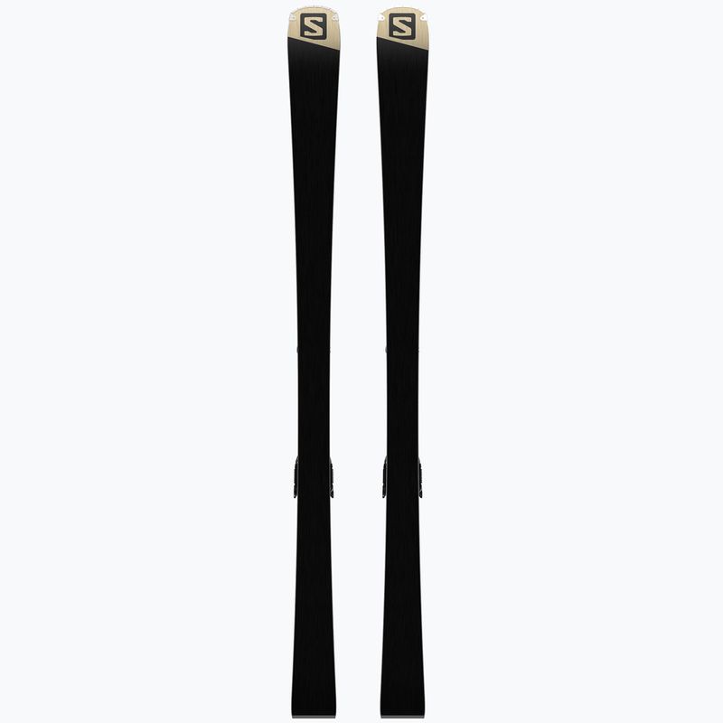 Лижі гірські Salomon S Force Ti Bold + Z12 чорні L41675400 11