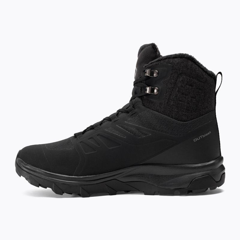 Взуття туристичне жіноче Salomon Outblast TS CSWP чорне L40795000 10
