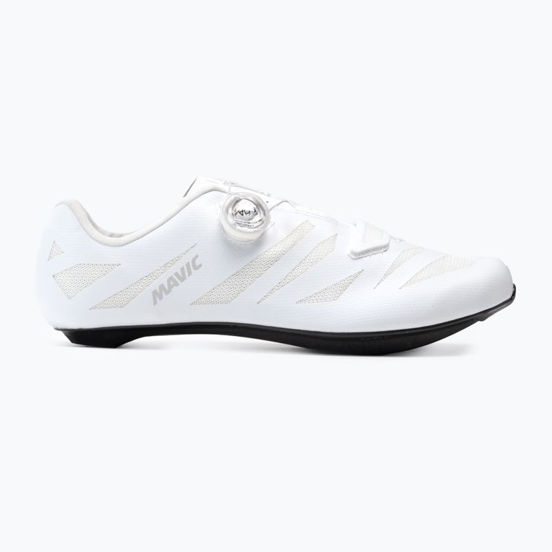 Кросівки велосипедні шосе чоловічі Mavic Tretry Cosmic Elite SL white/white/black 2