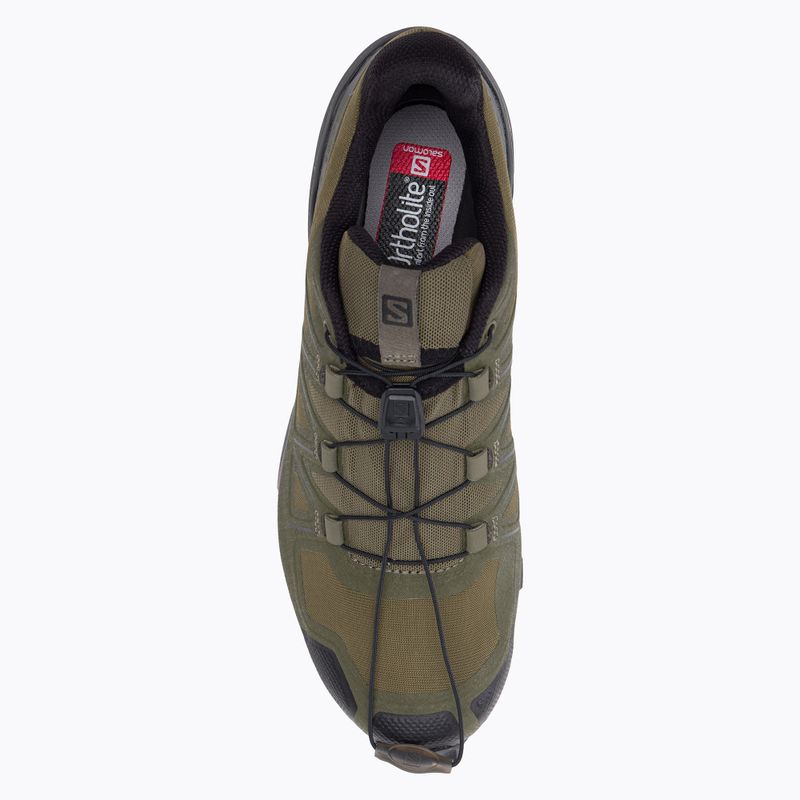 Кросівки для бігу чоловічі Salomon Speedcross 5 Wide grape leaf/black 6