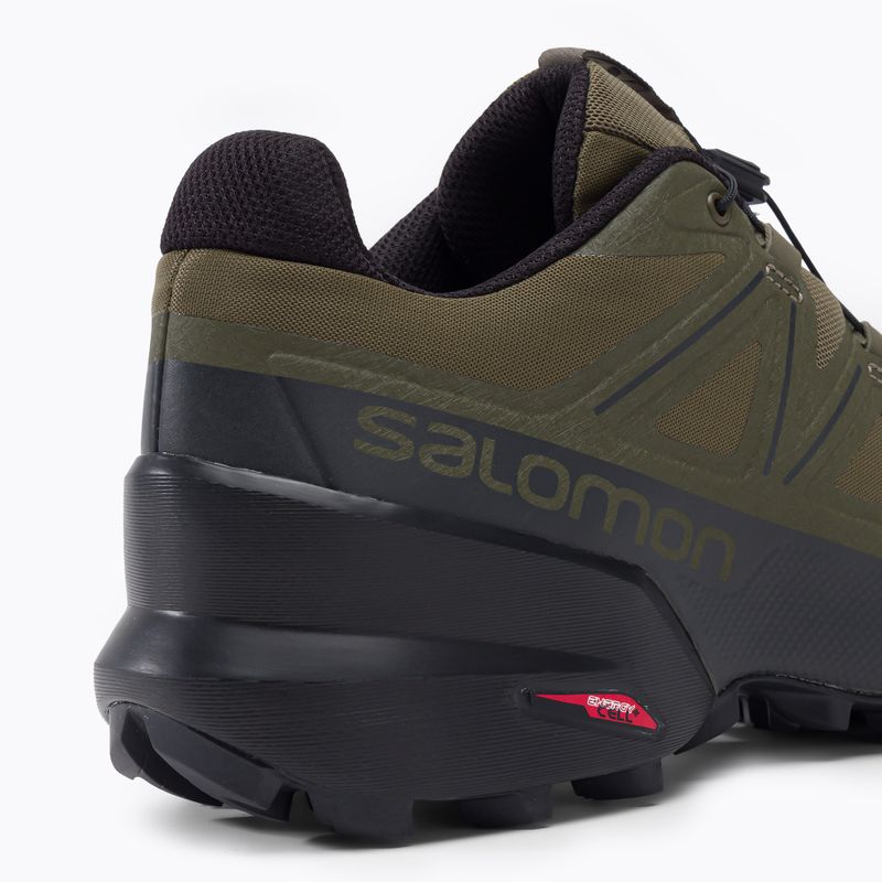 Кросівки для бігу чоловічі Salomon Speedcross 5 Wide grape leaf/black 8