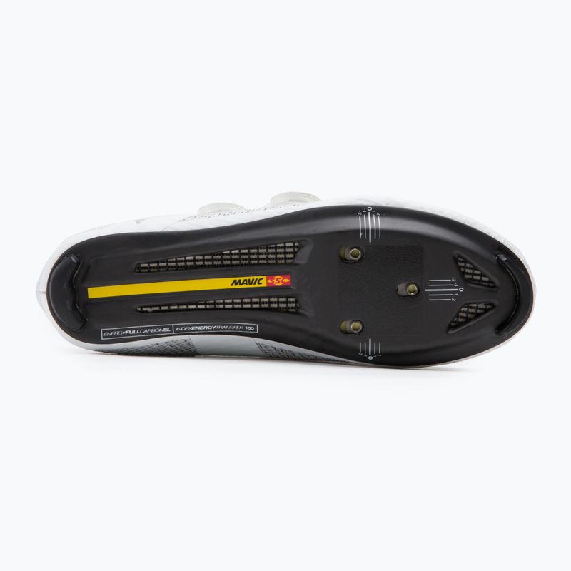 Кросівки велосипедні шосе чоловічі Mavic Tretry Cosmic Ultimate III glacier gray/white/black 5