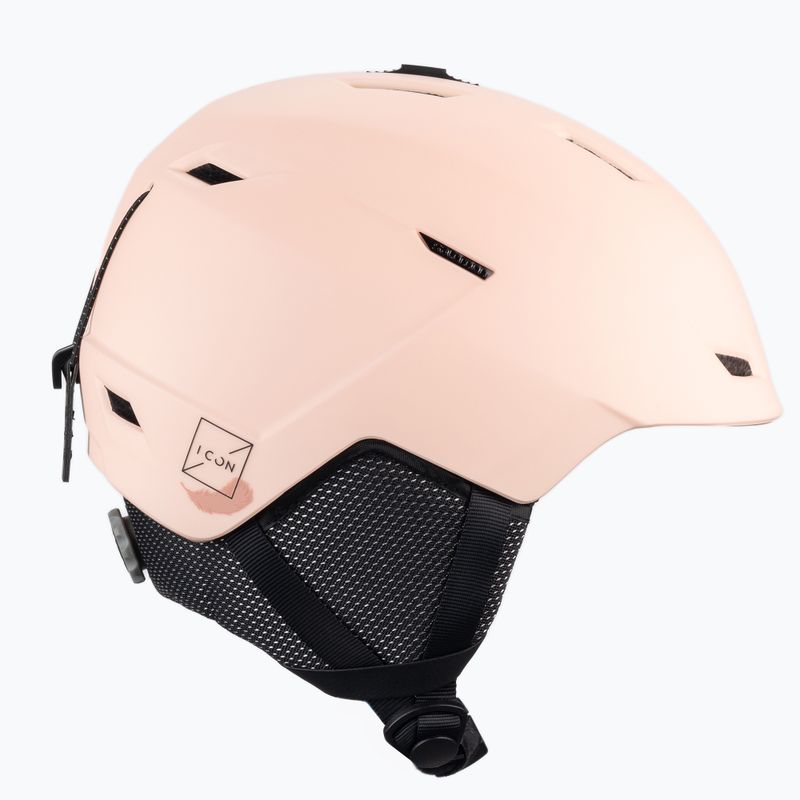 Шолом лижний жіночий  Salomon Icon Lt рожевий L41160500 3