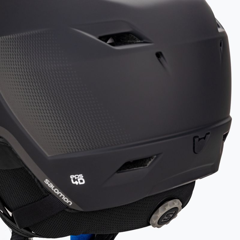 Шолом лижний чоловічий Salomon Pioneer Lt Visor чорний L41199900 6