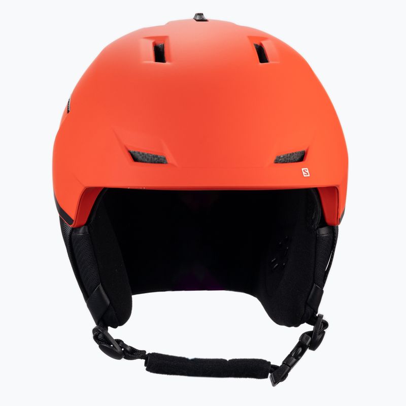Шолом лижний чоловічий Salomon Pioneer Lt червоний L41160000 2