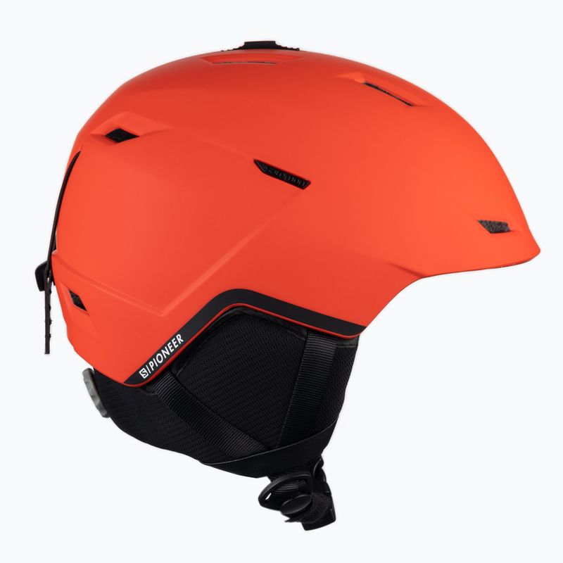 Шолом лижний чоловічий Salomon Pioneer Lt червоний L41160000 4