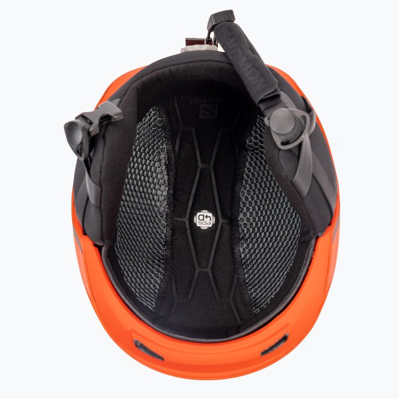 Шолом лижний чоловічий Salomon Pioneer Lt червоний L41160000 5
