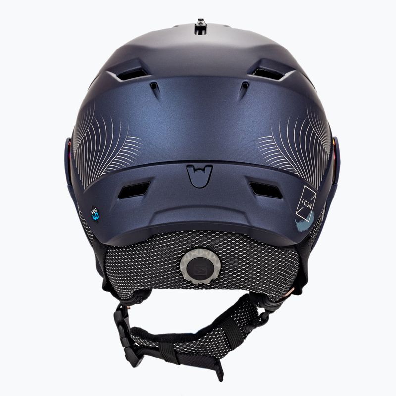Шолом лижний жіночий Salomon Icon Lt Visor темно-синій L41199800 3