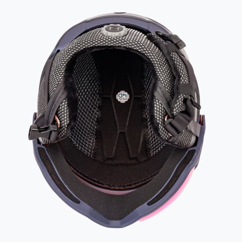 Шолом лижний жіночий Salomon Icon Lt Visor темно-синій L41199800 5