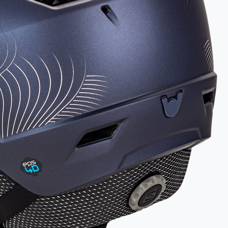 Шолом лижний жіночий Salomon Icon Lt Visor темно-синій L41199800 7