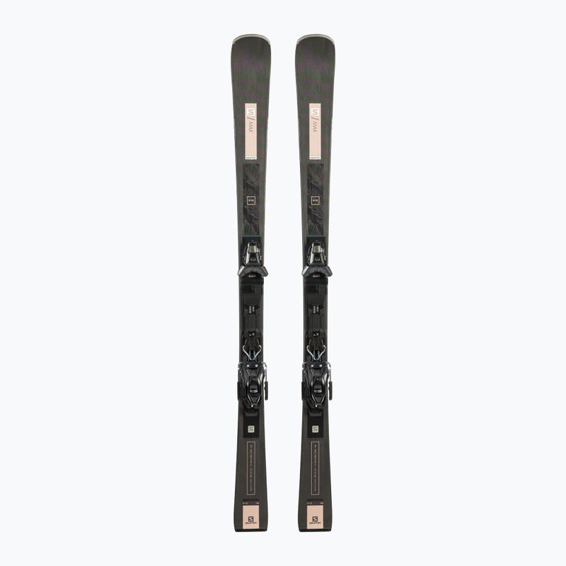 Лижі гірські жіночі Salomon S/Max W 10 + M11 GW чорні L41135000/L4113210010