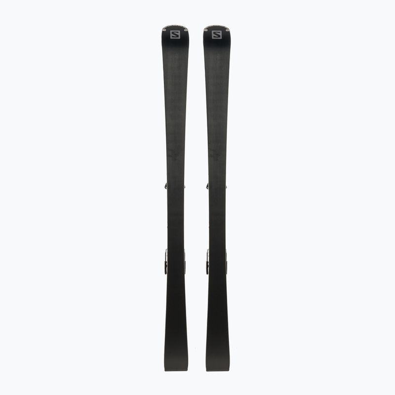 Лижі гірські жіночі Salomon S/Max W 10 + M11 GW чорні L41135000/L4113210010 3