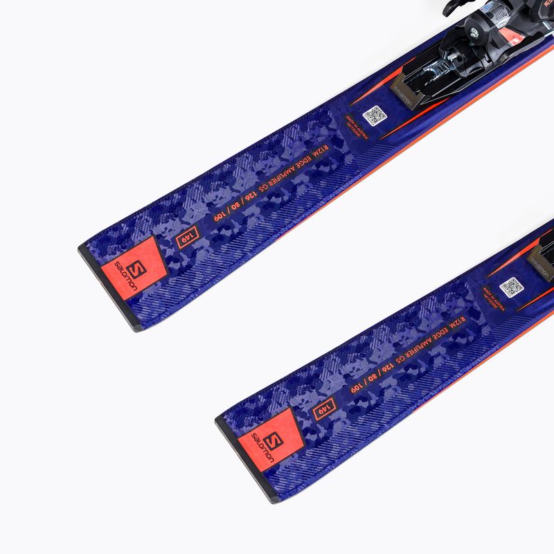 Лижі гірські жіночі  Salomon S/Force Fever + M11 GW темно-сині L41135500/L4113230010 9