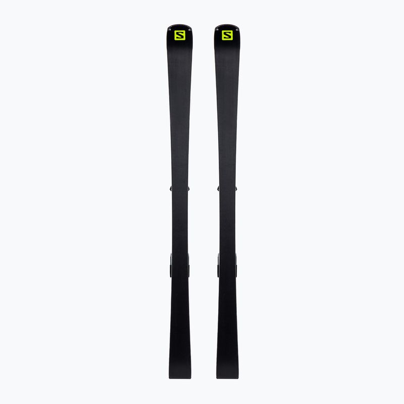 Лижі гірські чоловічі Salomon S/Max 10 + M11 GW чорні L41134300/L4146900010 3