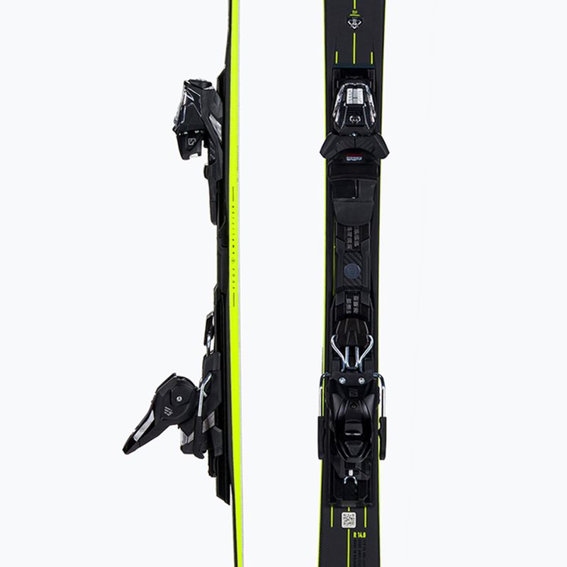 Лижі гірські чоловічі Salomon S/Max 10 + M11 GW чорні L41134300/L4146900010 5