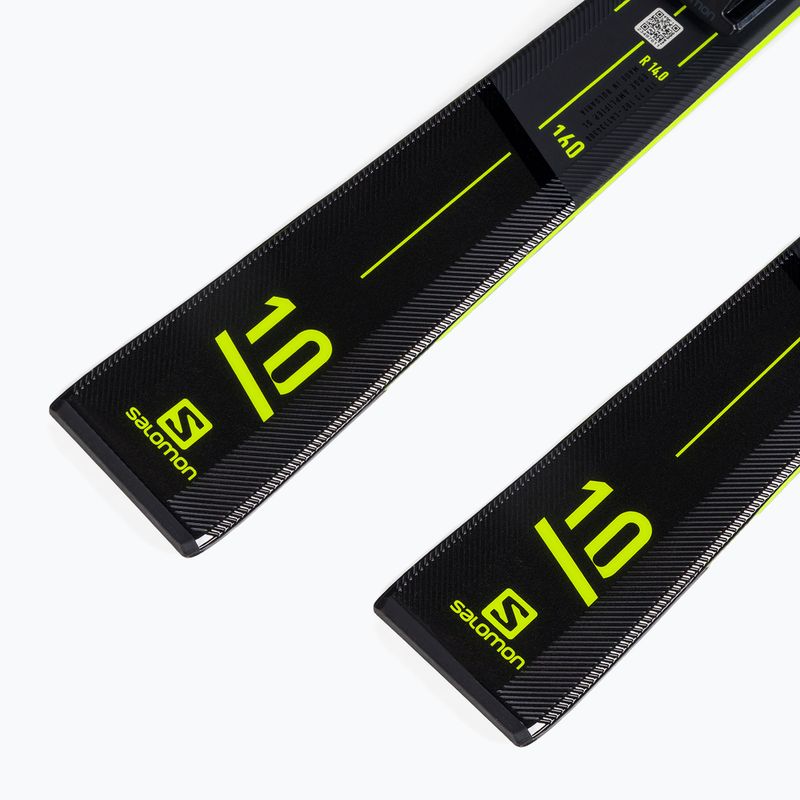 Лижі гірські чоловічі Salomon S/Max 10 + M11 GW чорні L41134300/L4146900010 9