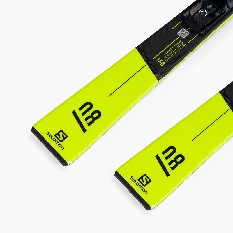 Лижі гірські чоловічі Salomon S/Max 8 + M11 GW сірі L41134400/L4113200010 9