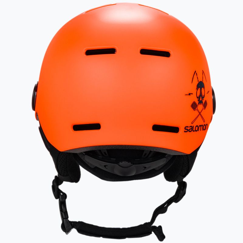 Шолом лижний дитячий  Salomon Grom Visor помаранчевий L40836900 3