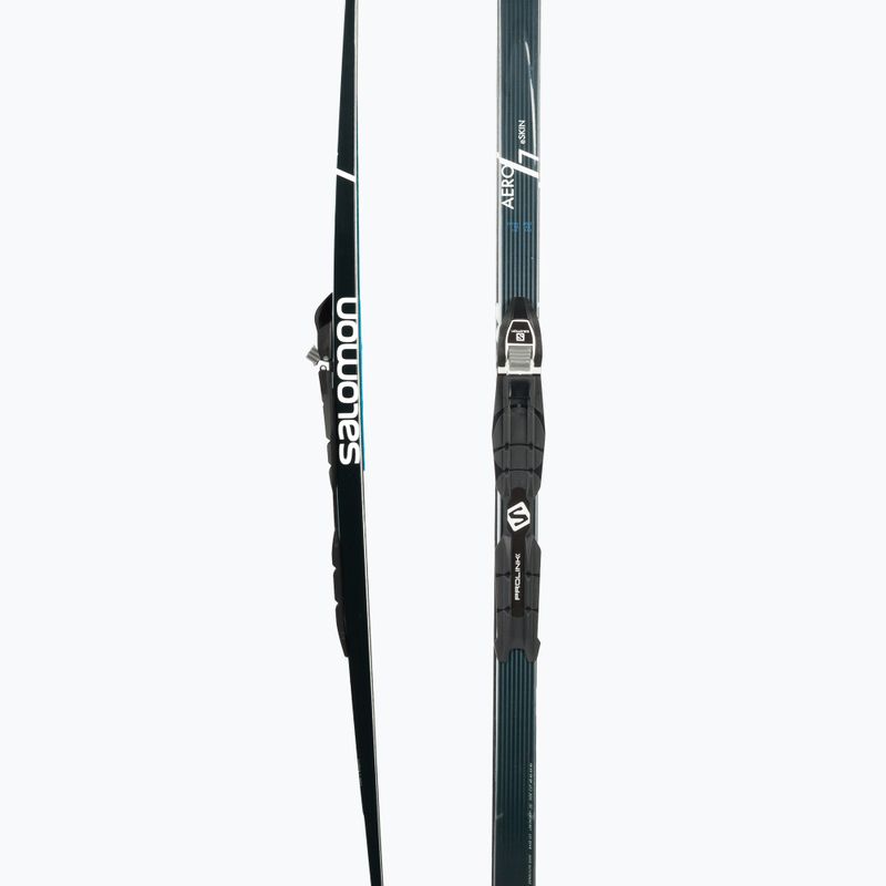 Лижі бігові Salomon Aero 7 Eskin + Prolink Access чорно-червоні L412131PM 5