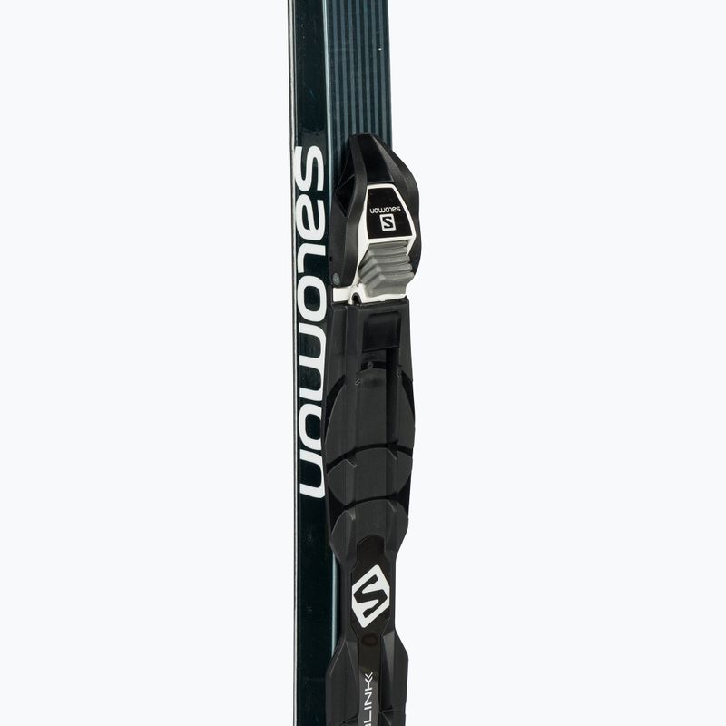 Лижі бігові Salomon Aero 7 Eskin + Prolink Access чорно-червоні L412131PM 6
