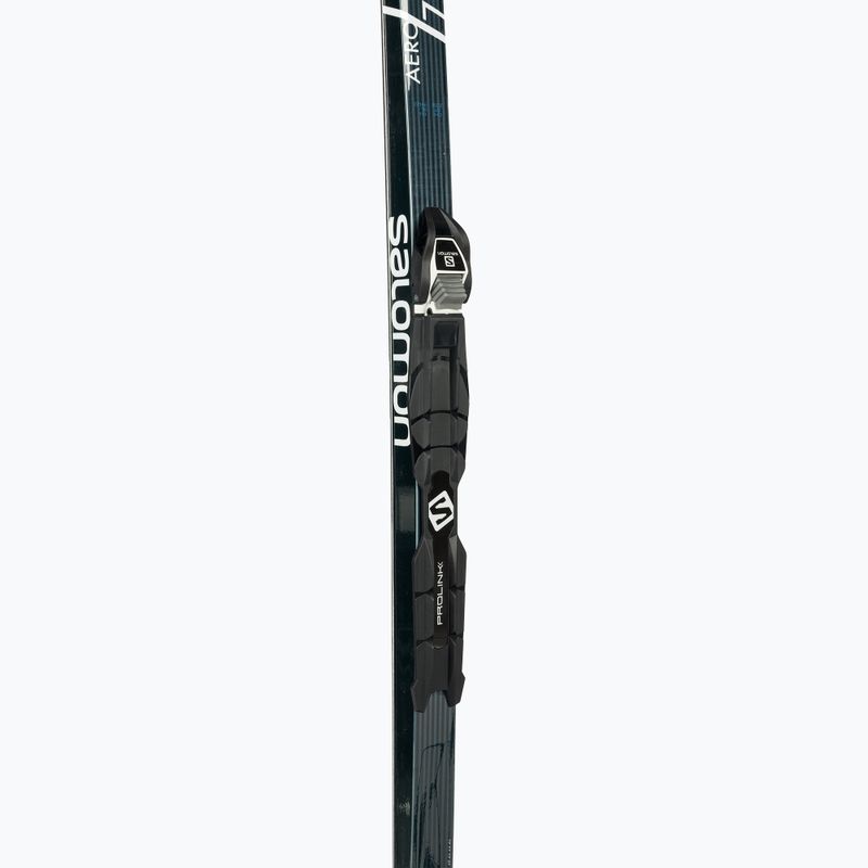 Лижі бігові Salomon Aero 7 Eskin + Prolink Access чорно-червоні L412131PM 7