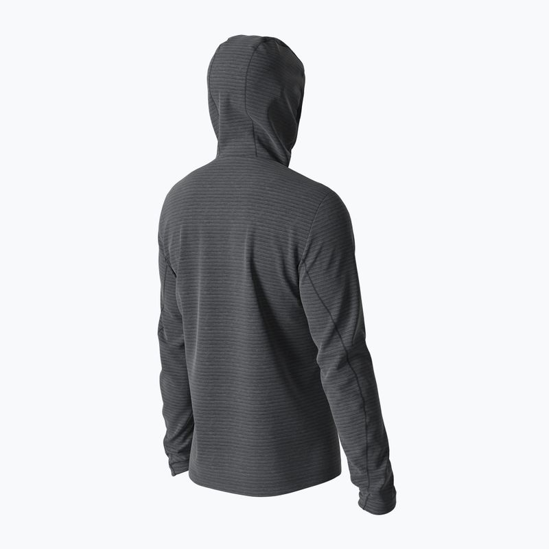 Флісова кофта чоловіча Salomon Outline FZ Hoodie чорна LC1368300 6