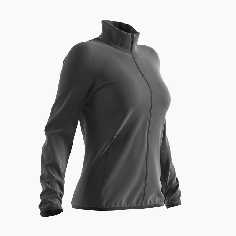 Флісова кофта жіноча Salomon Outrack Full Zip Mid чорна LC1358200 7