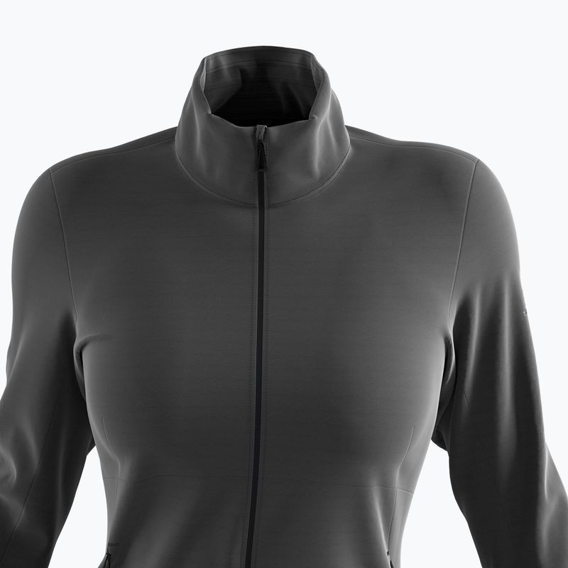 Флісова кофта жіноча Salomon Outrack Full Zip Mid чорна LC1358200 8