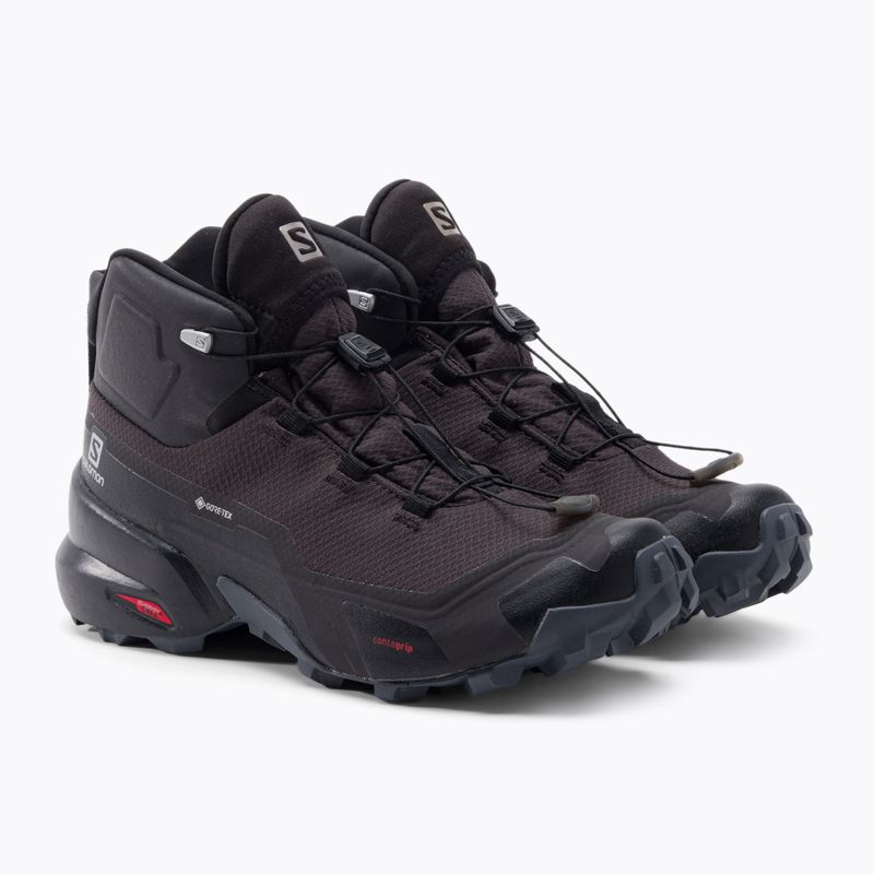 Черевики для трекінгу чоловіче Salomon Cross Hike Mid Gore-Tex чорні L41118500 6