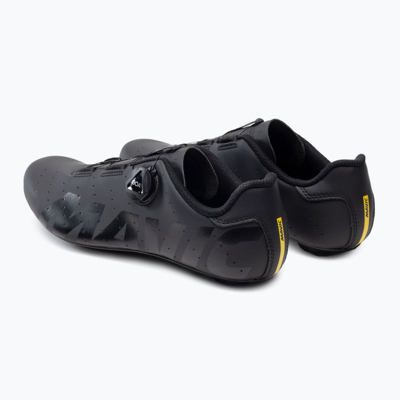 Кросівки велосипедні шосе чоловічі Mavic Tretry Cosmic Boa black/black/black 3