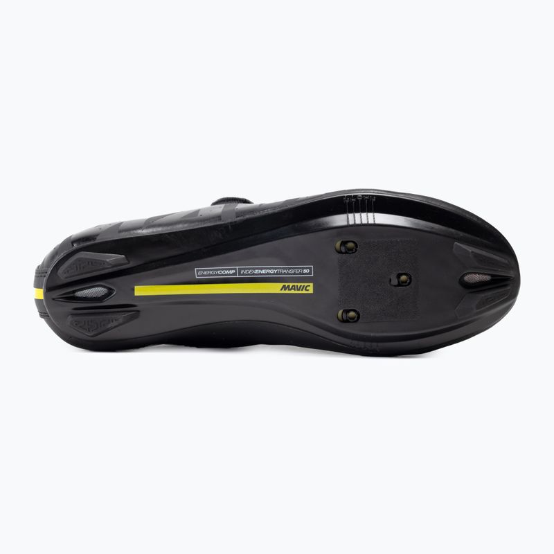 Кросівки велосипедні шосе чоловічі Mavic Tretry Cosmic Boa black/black/black 4